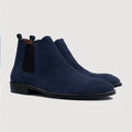 Clarkson Chelsea Midnight Blau Suede Lederstiefel für Herren