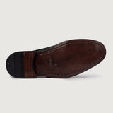 Cushioned Leather Insole & Ergonomic Arch Support Construction Detail