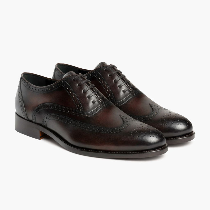 Aviator Chocolate Leather Loafers für Herren