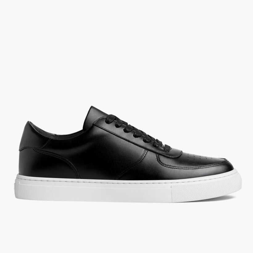Court Schwarz Leather Sneakers für Herren
