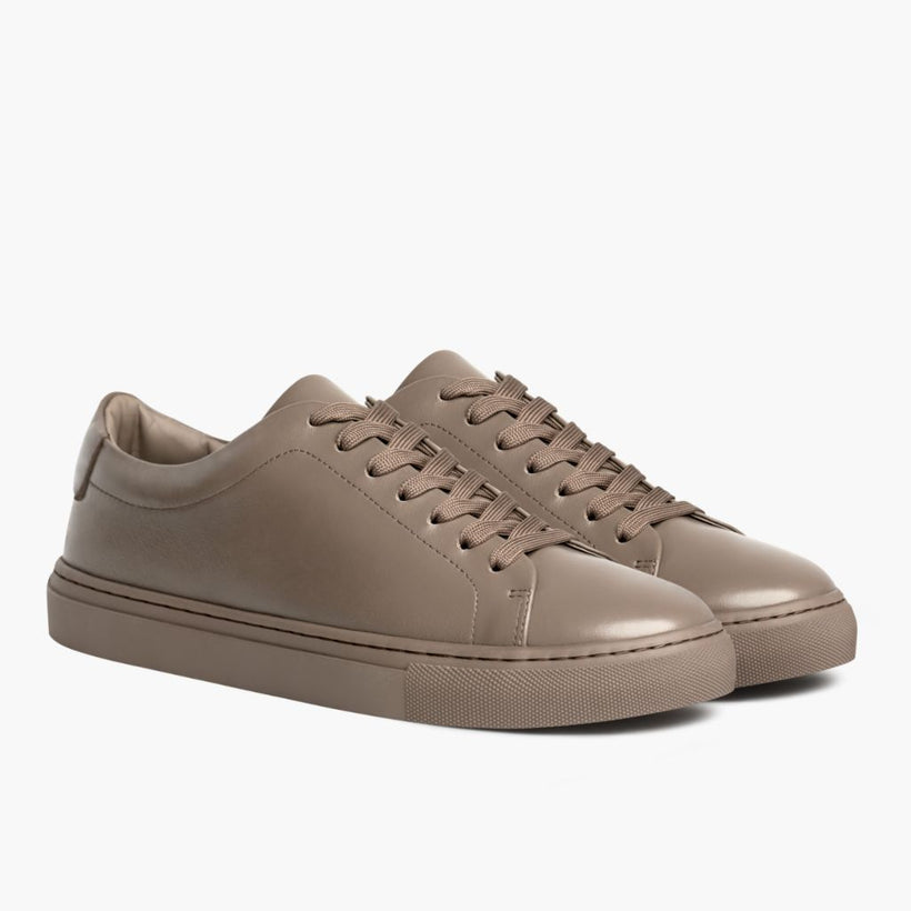 Encore Forest Leather Sneakers in Classic Full-Grain Leather - Lateral Side Profile View | Buy Online