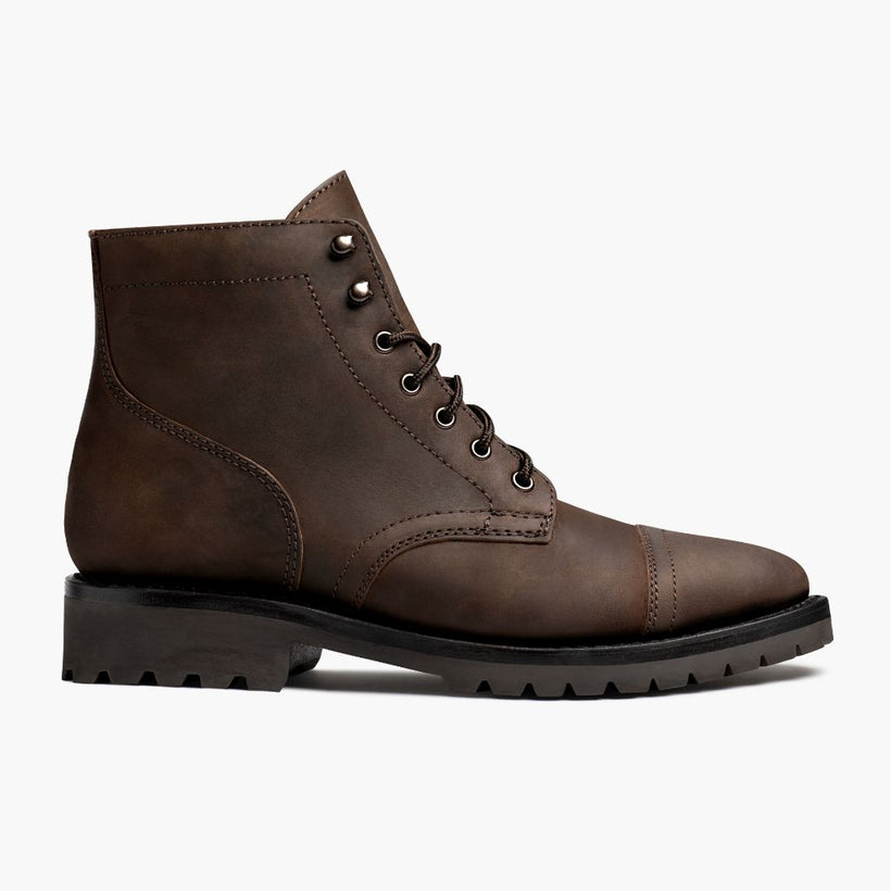 Captain StormKing® Tobacco Leather Boots für Herren