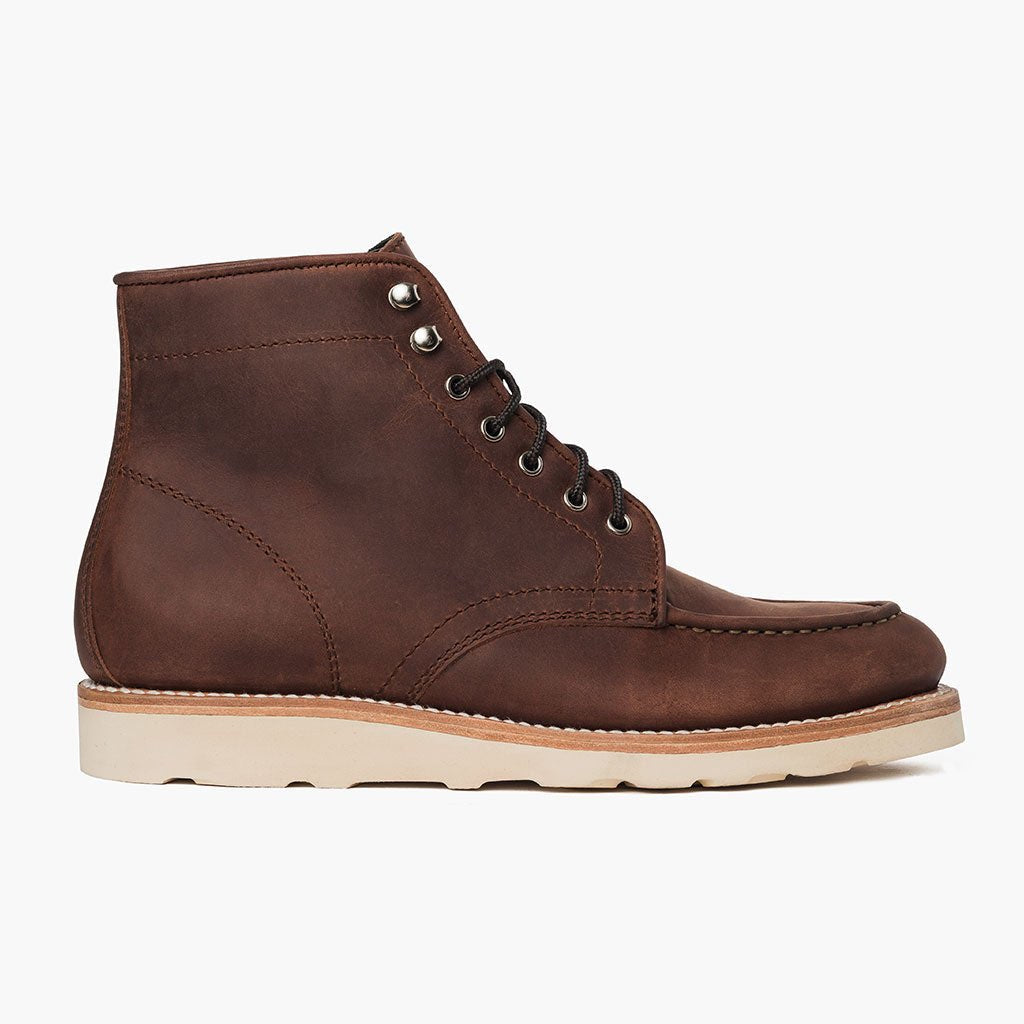 Classic Full-Grain leather Boots - Rahmengenähte Goodyear-Welt-Konstruktion & vordere Zehenkappe