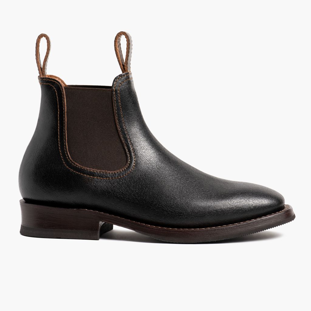 Classic Full-Grain leather Boots - Rahmengenähte Goodyear-Welt-Konstruktion & vordere Zehenkappe