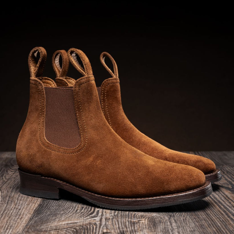 Journeyman Snuff Reverse Lederstiefel für Herren