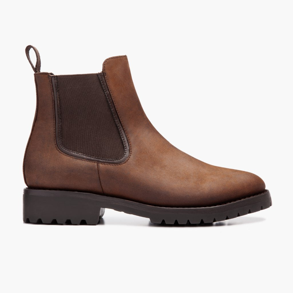 Classic Full-Grain leather Boots - Rahmengenähte Goodyear-Welt-Konstruktion & vordere Zehenkappe