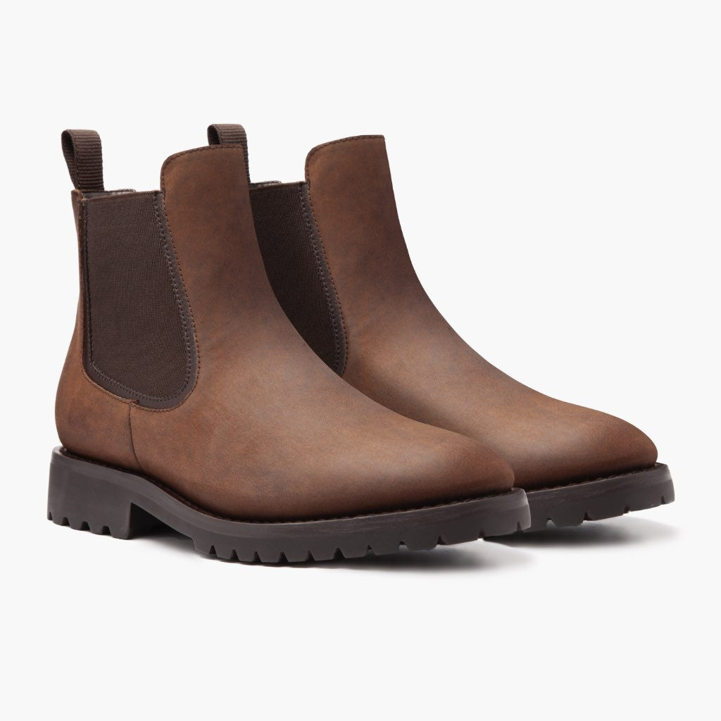 Legend Bourbon Lederstiefel für Herren in Classic Full-Grain Leather - Seitenansicht | Online Kaufen