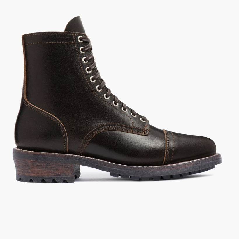 Logger Waxed Cacao Lederstiefel für Herren