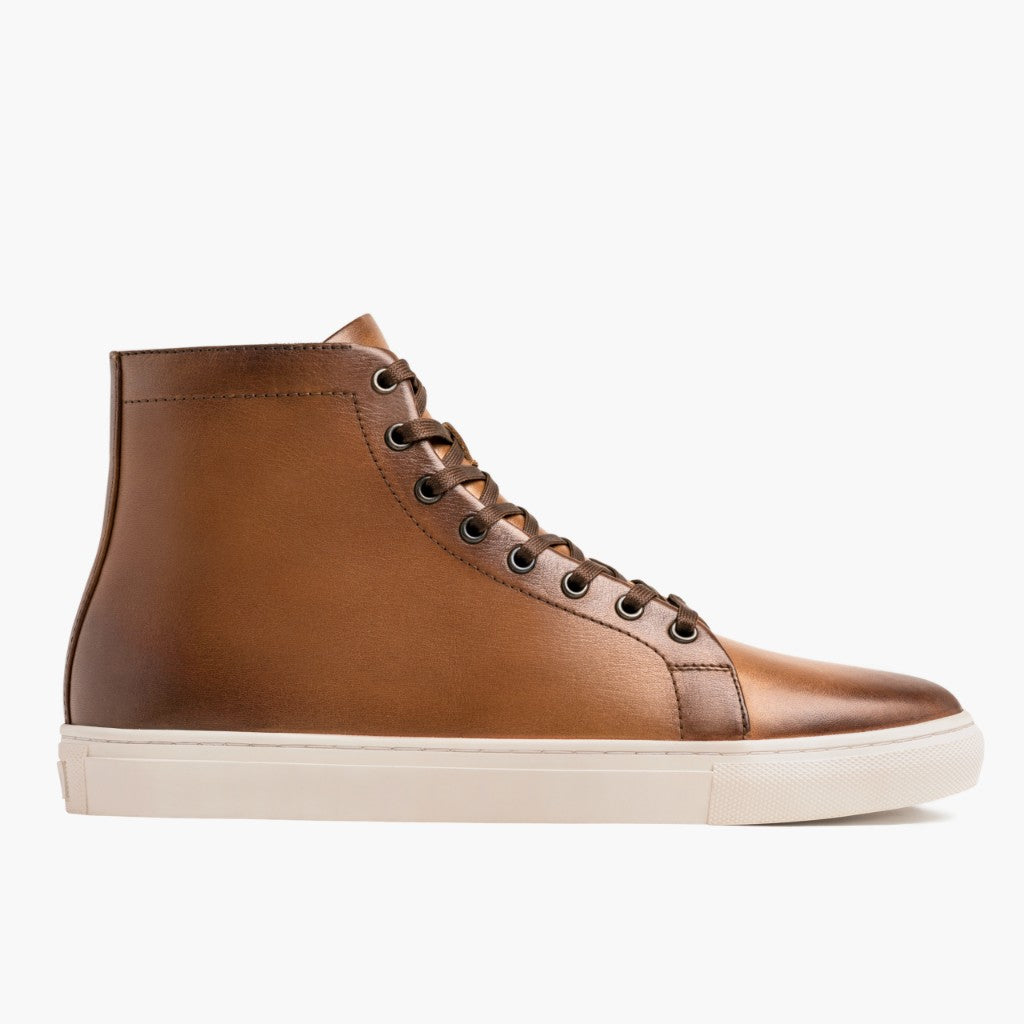Classic Full-Grain leather Sneakers - Rahmengenähte Goodyear-Welt-Konstruktion & vordere Zehenkappe
