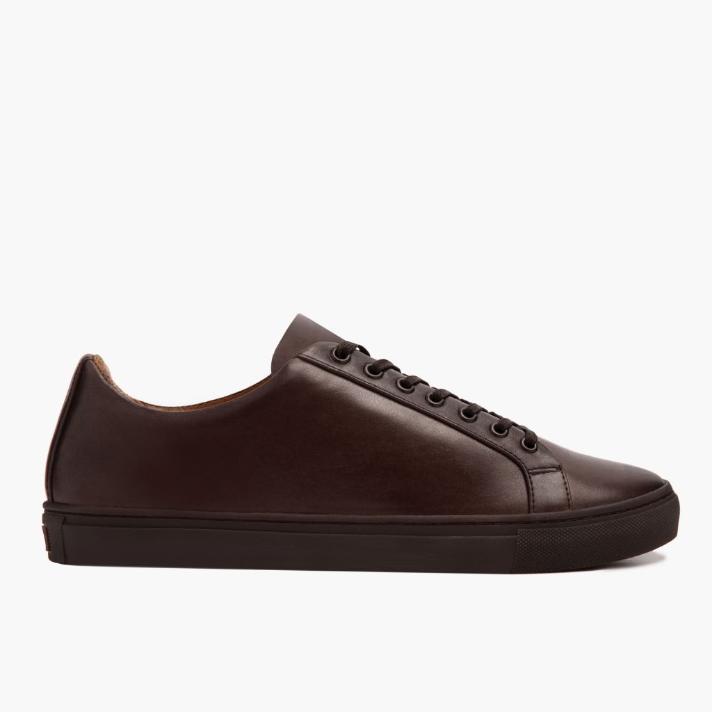 Classic Full-Grain leather Sneakers - Rahmengenähte Goodyear-Welt-Konstruktion & vordere Zehenkappe