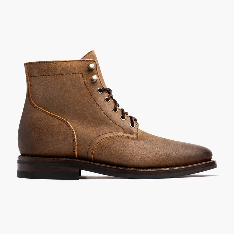 President Safari-Beige Lederstiefel für Herren