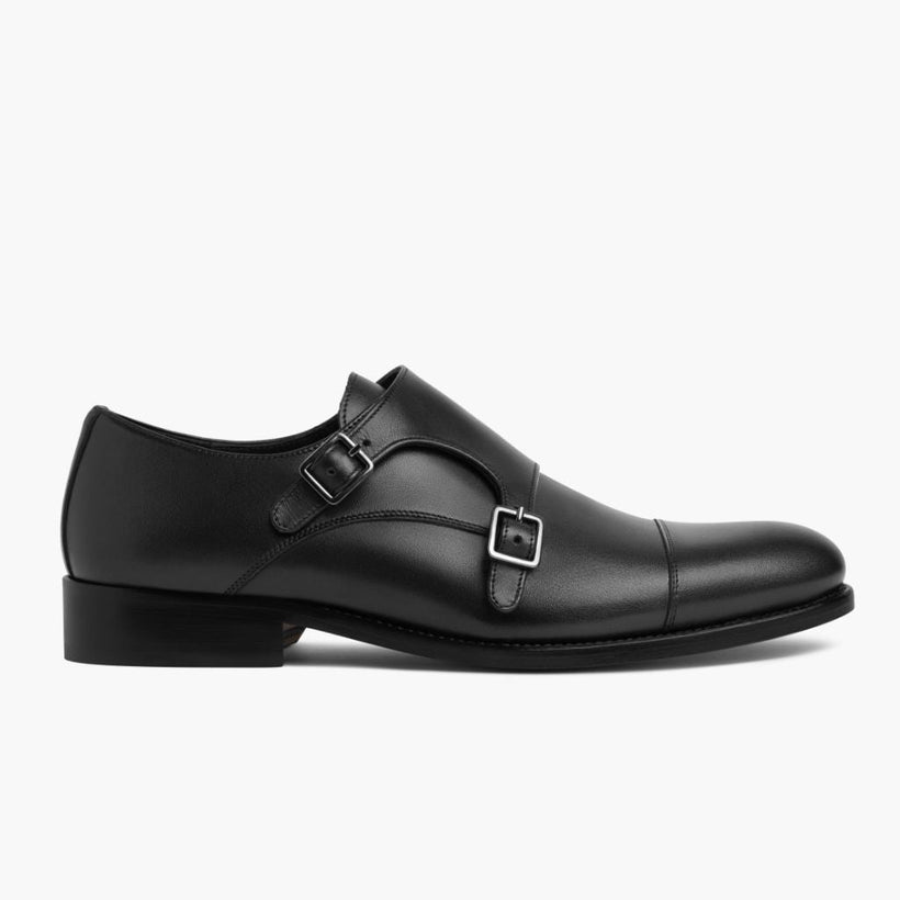 Saint Schwarz Leather Loafers für Herren