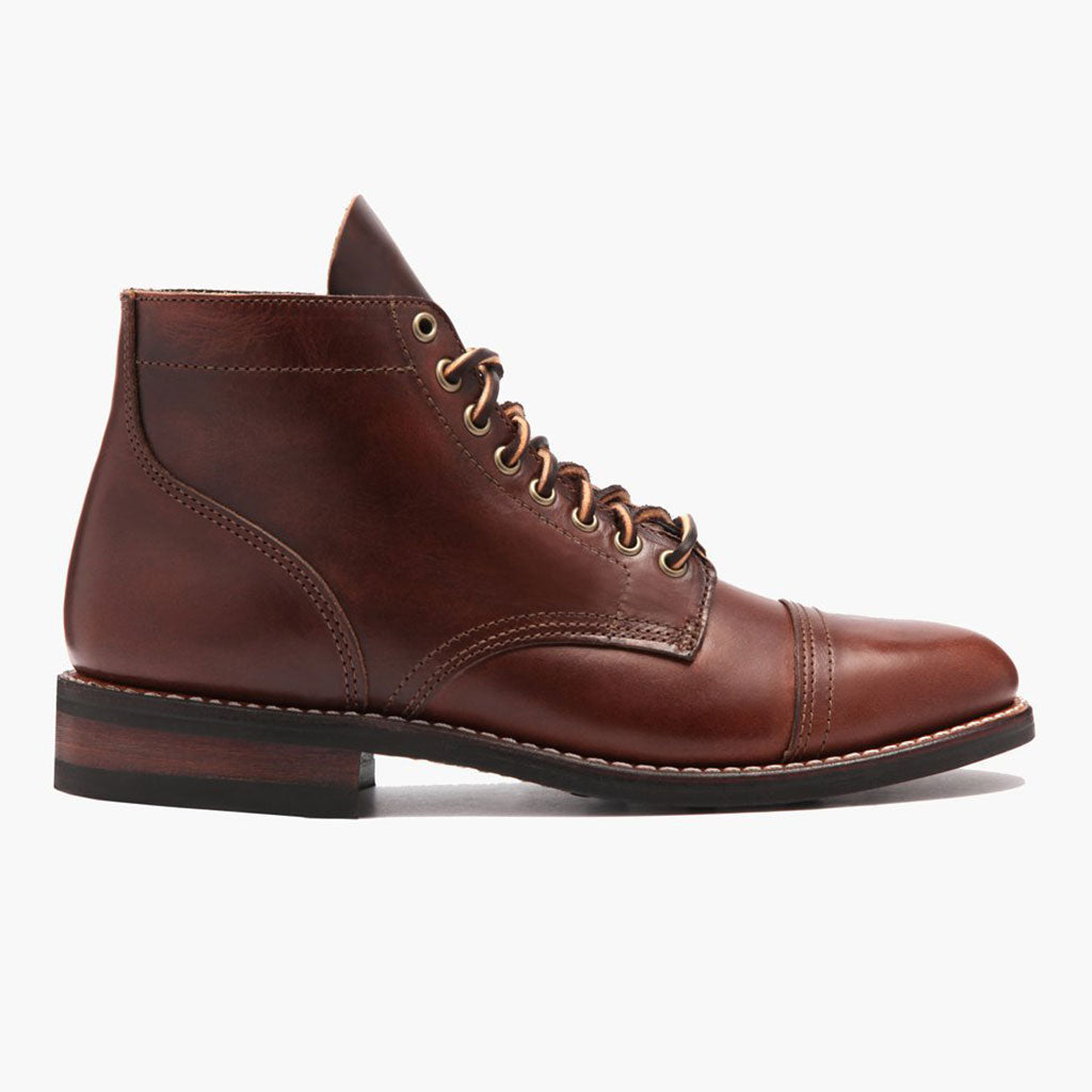 Classic Full-Grain leather Boots - Rahmengenähte Goodyear-Welt-Konstruktion & vordere Zehenkappe