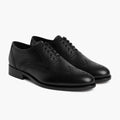 Aviator Schwarz Leder-Loafer für Herren