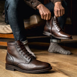Cushioned Leather Insole & Ergonomic Arch Support Construction Detail