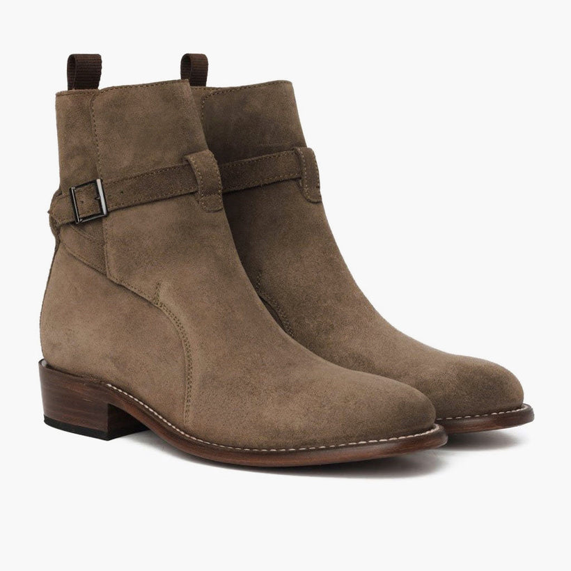 Rogue Taupe Lederstiefel für Herren