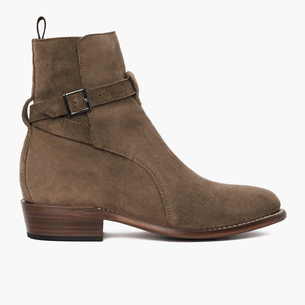 Black Full-Grain leather Boots - Rahmengenähte Goodyear-Welt-Konstruktion & vordere Zehenkappe