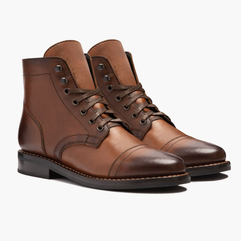 Captain Brandy Leather Boots für Damen