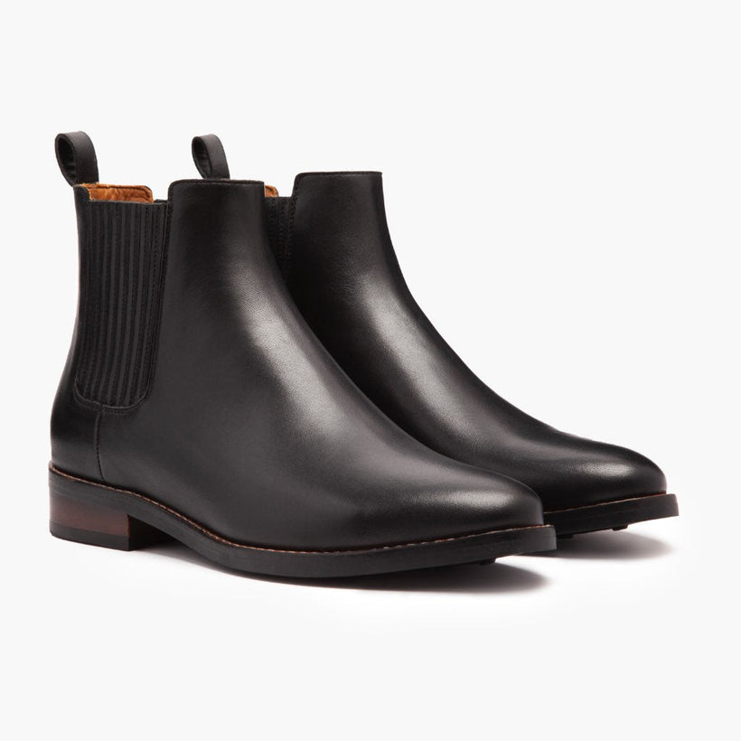 Dreamer Schwarz Lederstiefel für Damen