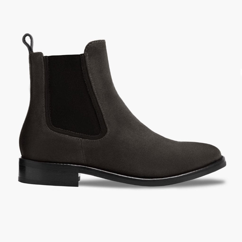 Duchess Schattengrau Lederstiefel für Damen