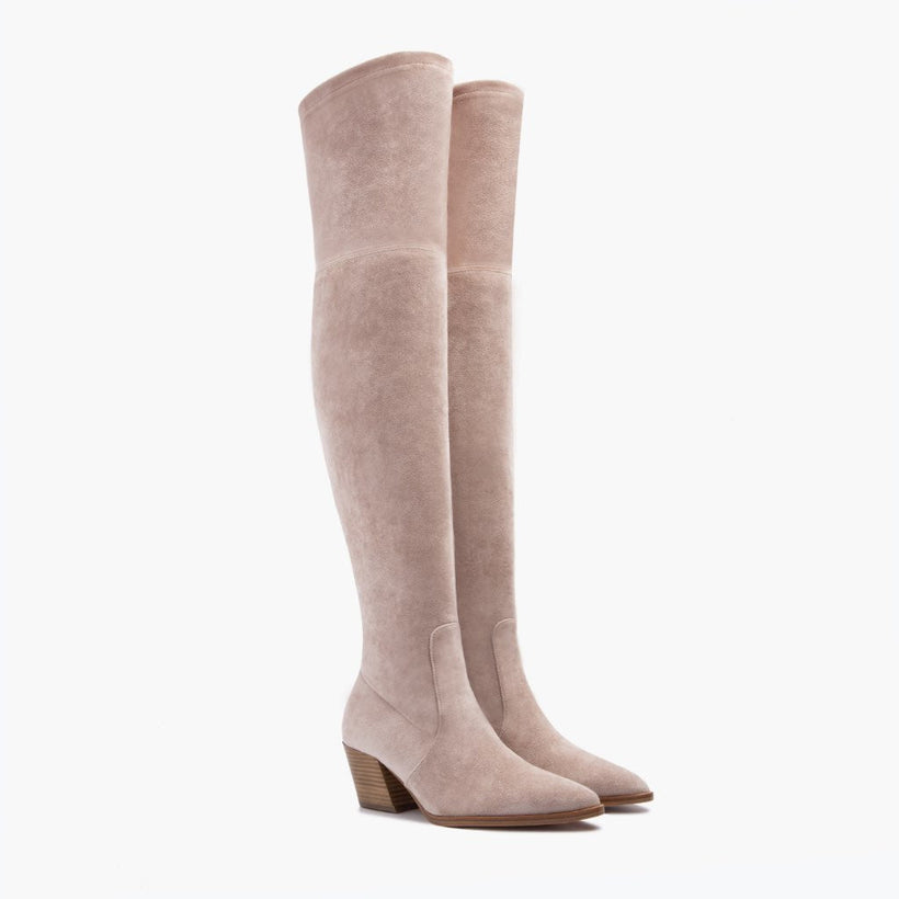Classic Full-Grain leather Boots - Goodyear Welt Construction & Front Toe Box Detail
