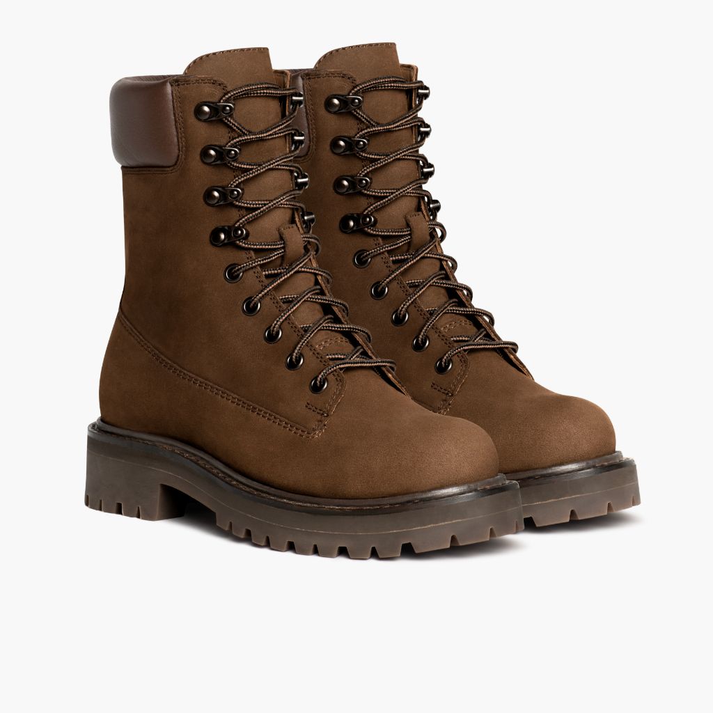 Tan Full-Grain leather Boots - Rahmengenähte Goodyear-Welt-Konstruktion & vordere Zehenkappe