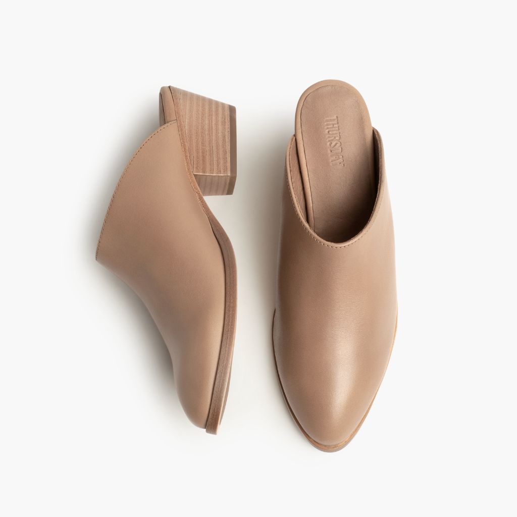 Breeze Milk Coffee Lederstiefel für Damen - Verstärkte Fersenkappe & präzise Doppelnaht