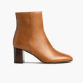 High Standard Toffee-Braun Lederstiefel für Damen