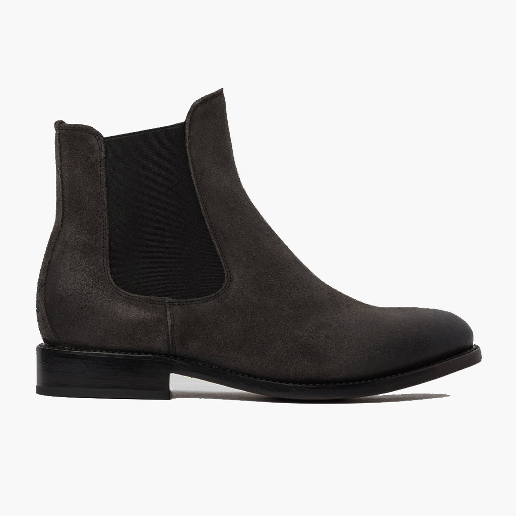 Grey Full-Grain leather Boots - Rahmengenähte Goodyear-Welt-Konstruktion & vordere Zehenkappe