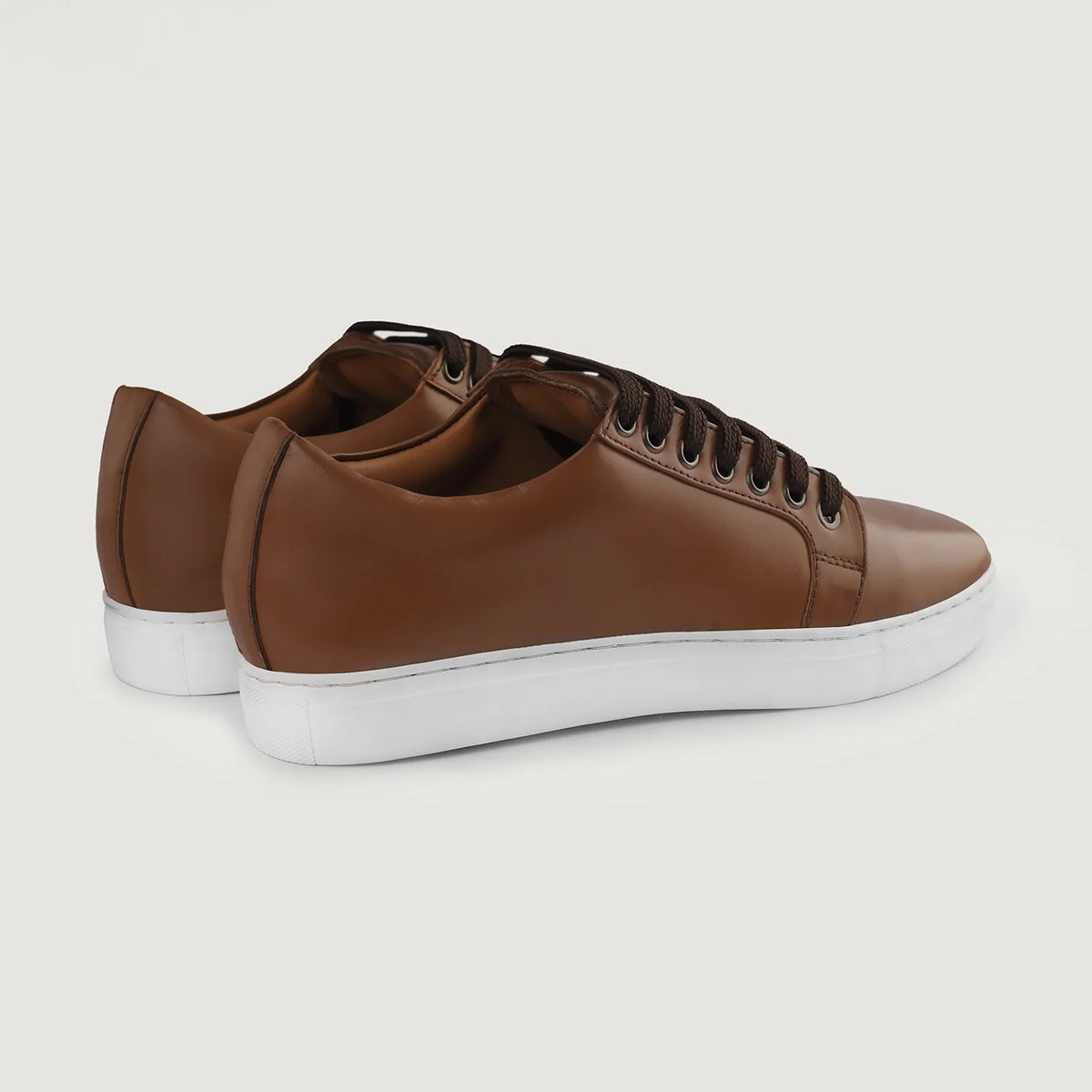 Orlaven Murphy Low Top Hellbraun Leder-Sneaker für Herren footwear image 9