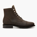 Captain Tabakbraun Lederstiefel für Damen