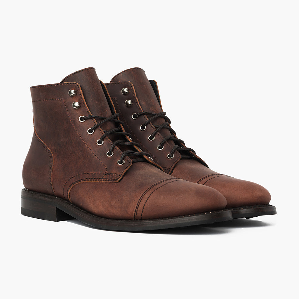 Captain Arizona-Adobe Lederstiefel für Herren in Classic Full-Grain Leather - Seitenansicht | Online Kaufen
