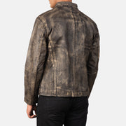 Alex Leder-Bikerjacke für Herren – Zusätzliche Produktansicht 5