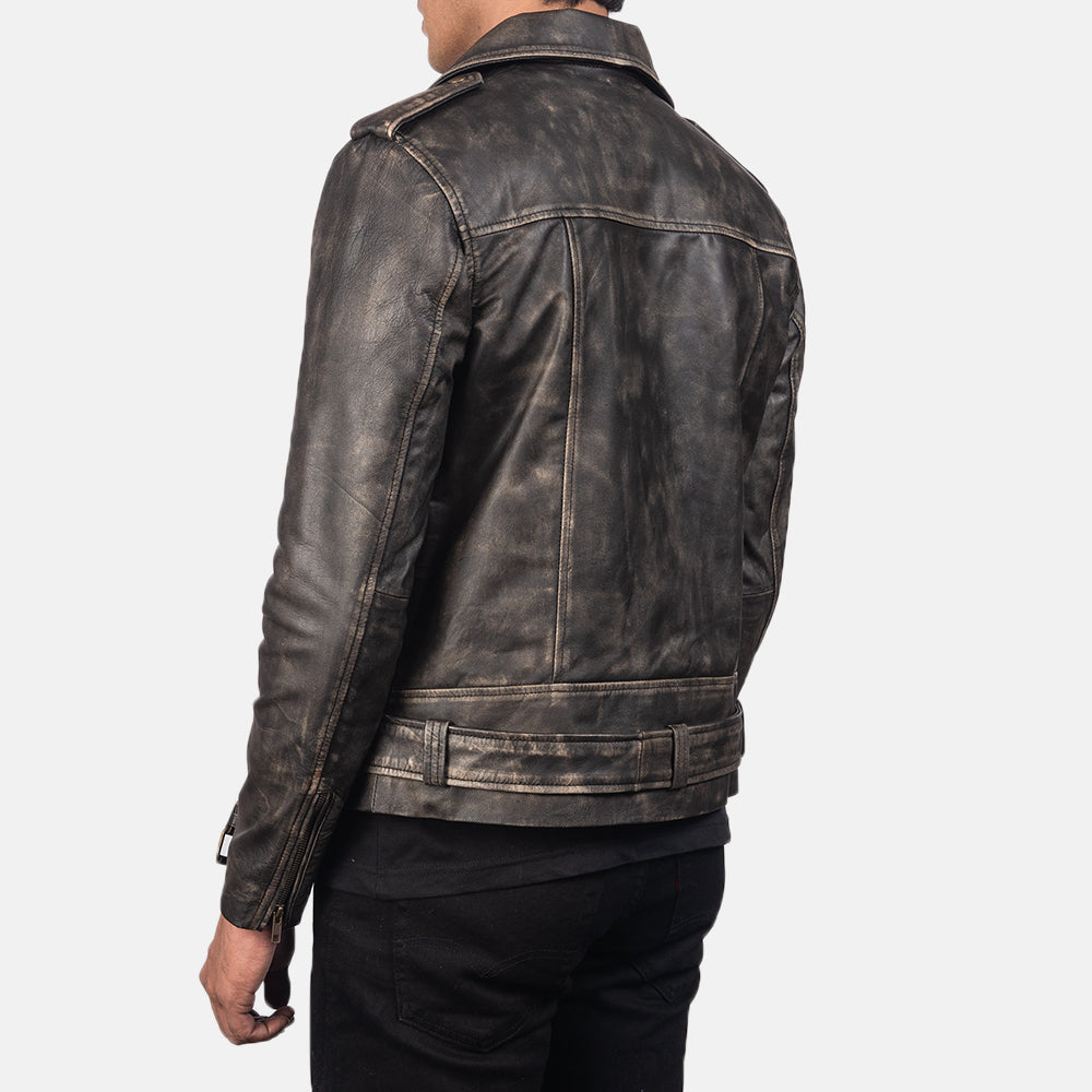 
Allaric Alley Leder-Bikerjacke für Herren – alternate product view 5