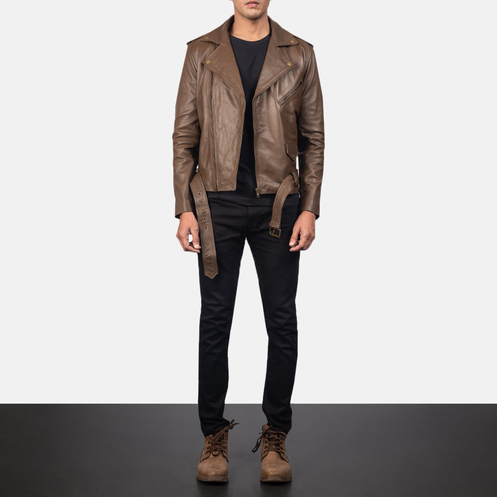 
Allaric Alley Leder-Bikerjacke für Herren – alternate product view 4