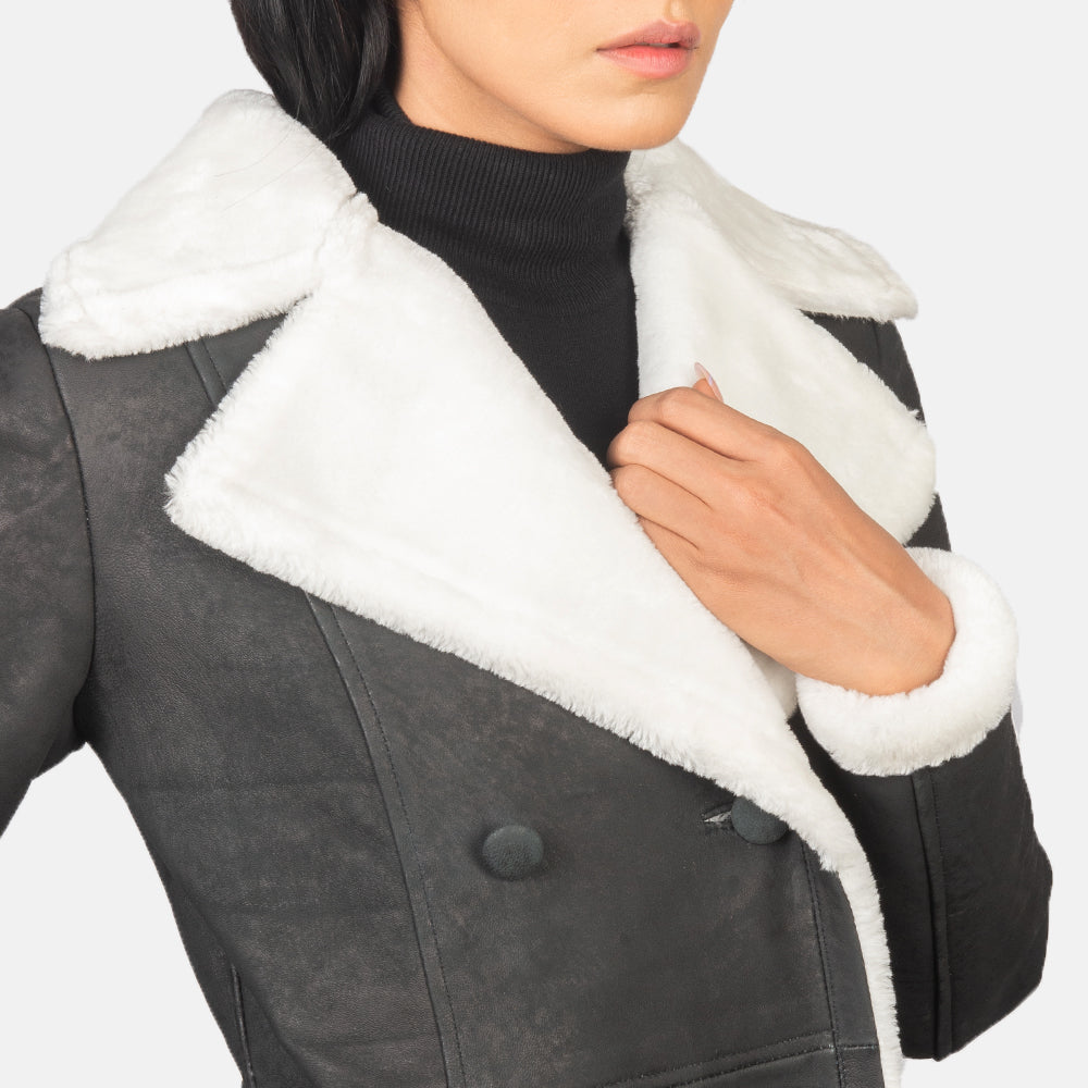 Innenansicht Showing Fully Faux Fur Lined &amp; Zwei Innentaschen