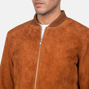 Blain Braun Leder-Bomberjacke für Herren – Zusätzliche Produktansicht 6