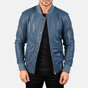 
Bomia MA-1 Leder-Bomberjacke für Herren – alternate product view 1