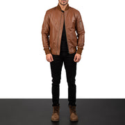 
Bomia MA-1 Leder-Bomberjacke für Herren – alternate product view 3