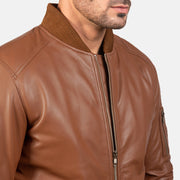
Bomia MA-1 Leder-Bomberjacke für Herren – alternate product view 6