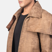 
Authentic Sheepskin Snuffed with Snuffed Finish Grain Texture & Heavy-Duty Seam Stitching Detail