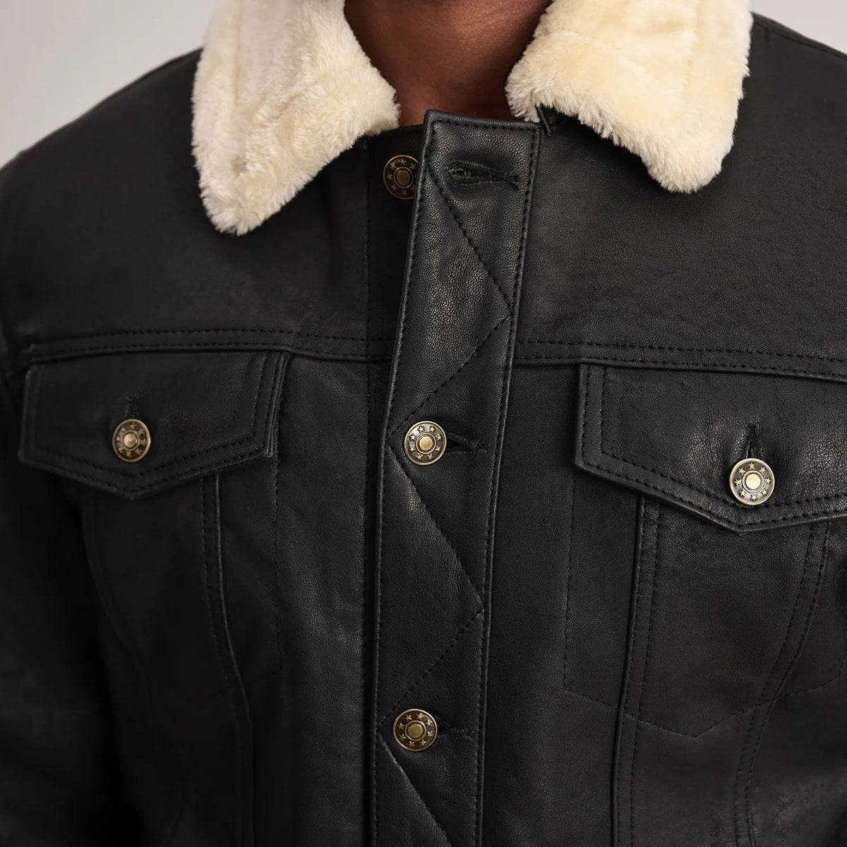 Innenansicht Showing Fully Faux Fur Lined &amp; Zwei Innentaschen