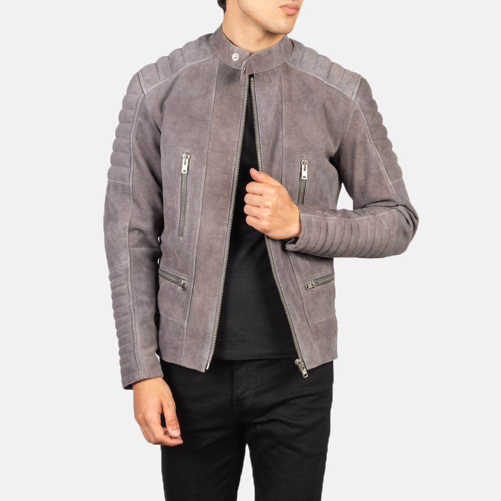
Damian Leder-Bikerjacke für Herren – alternate product view 1