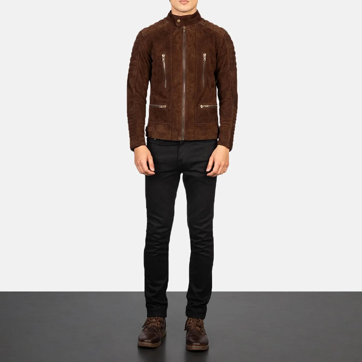 
Damian Leder-Bikerjacke für Herren – alternate product view 3