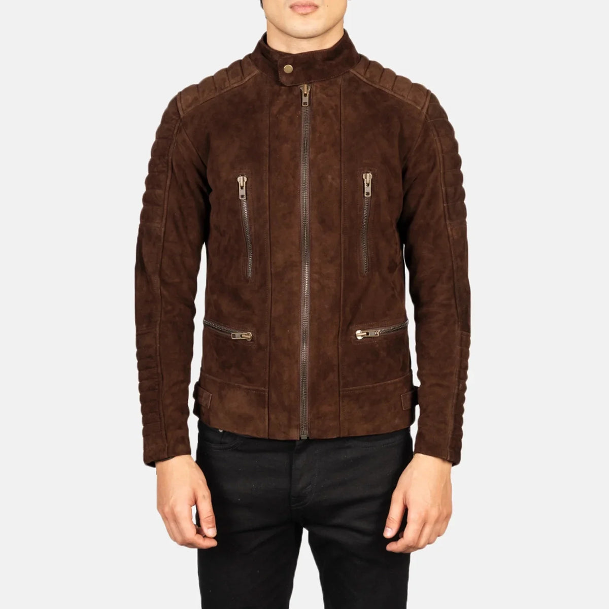 
Damian Leder-Bikerjacke für Herren – alternate product view 4