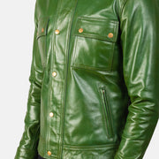 Darren Leder-Bikerjacke für Herren – Zusätzliche Produktansicht 6