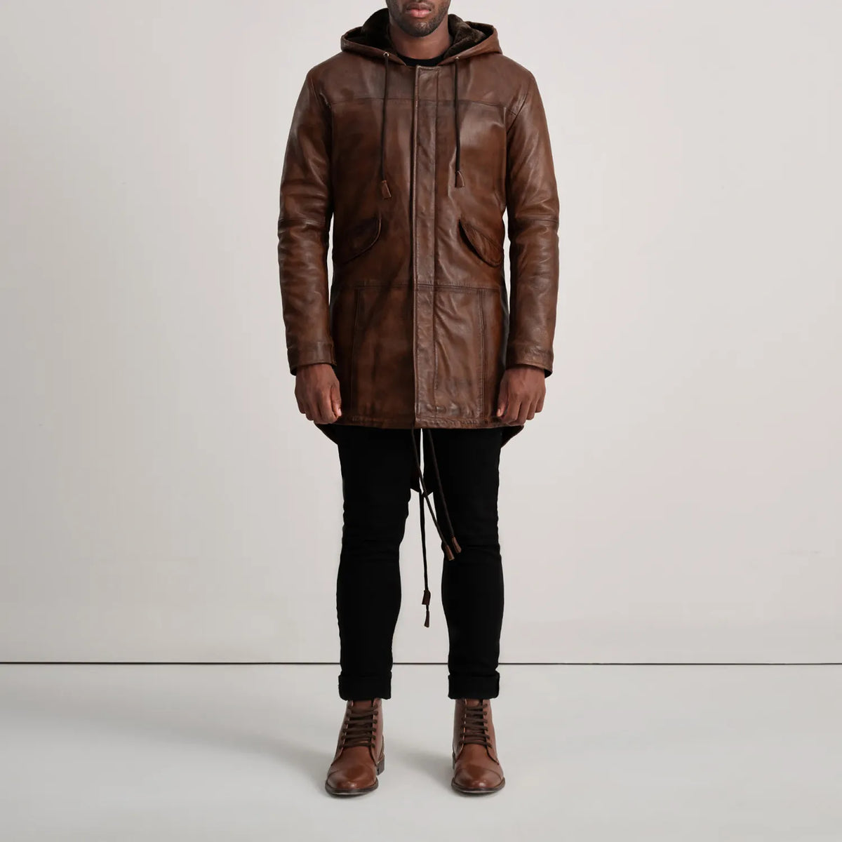 Delvin Lederjacke für Herren – Zusätzliche Produktansicht 3