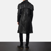 Authentic Cowhide Leather with Semi-aniline Finish Grain Texture &amp; Heavy-Duty Seam Stitching Detail