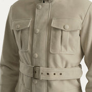Innenansicht Showing Quilted Polyester Lining &amp; Zwei Innentaschen