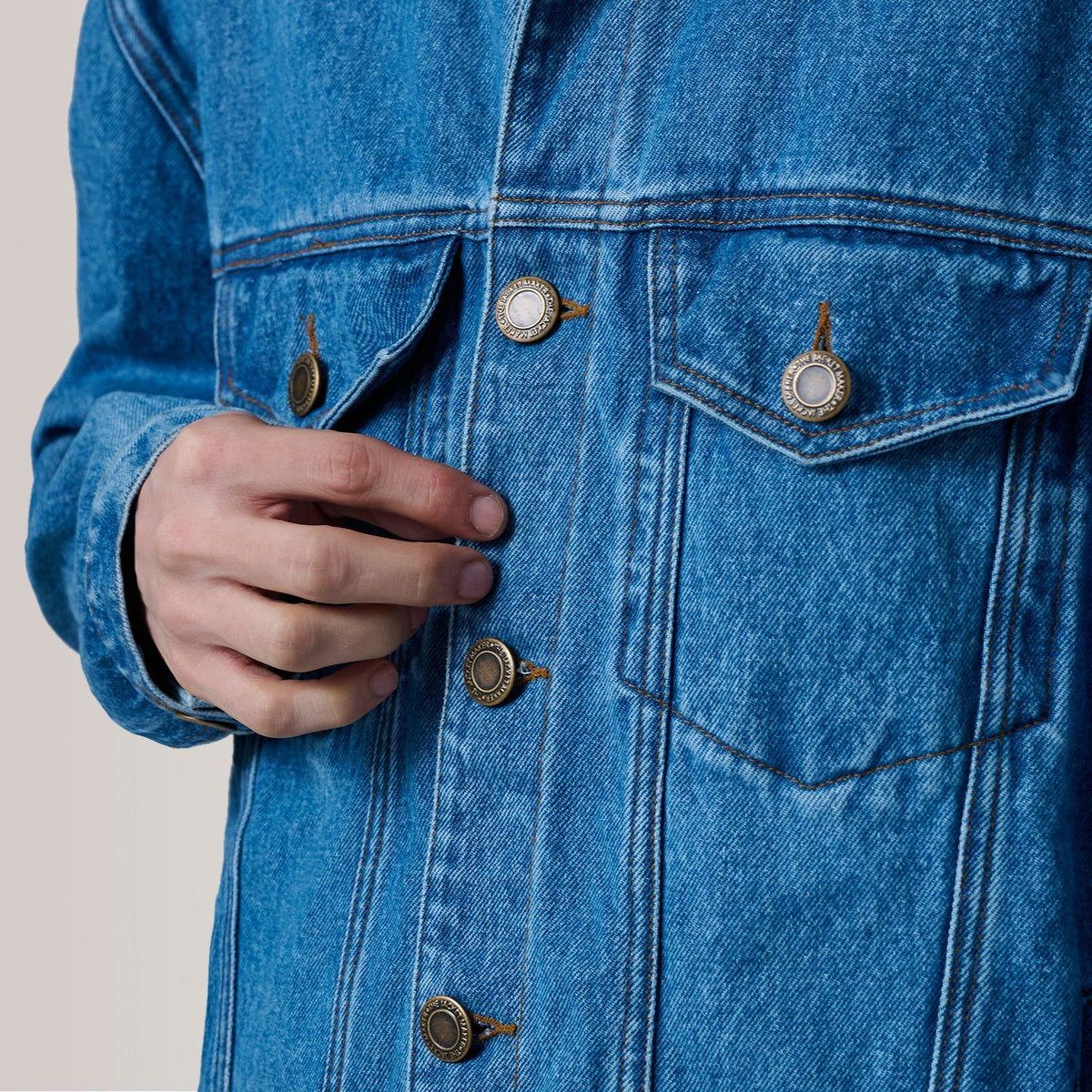 Innenansicht Showing Quilted Viscose Lining &amp; Zwei funktionale Innentaschen